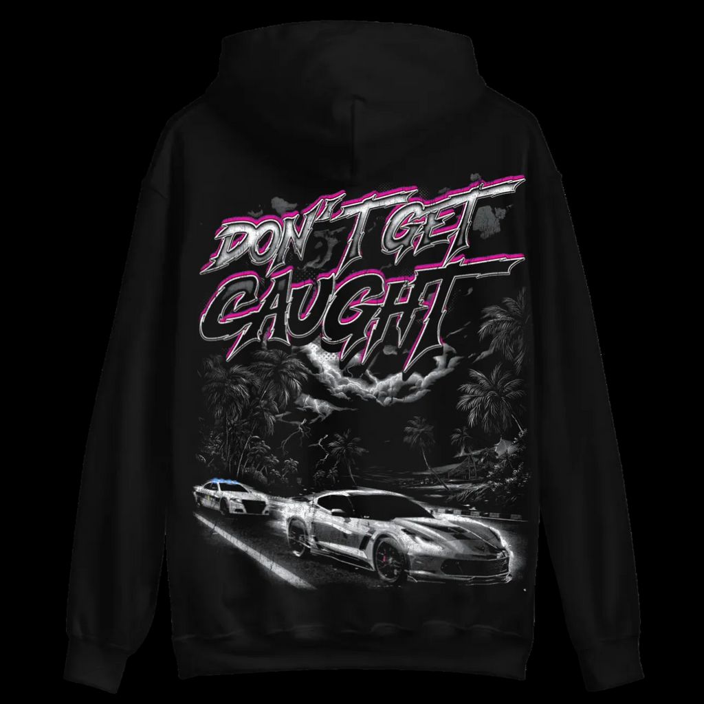 DON’T GET CAUGHT HOODIE (PINK)